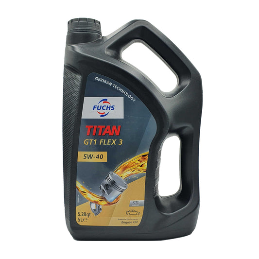 Aceite Lubricante Motor Fuchs Gt1 Flex 3 5W40 5 Litros Alemán