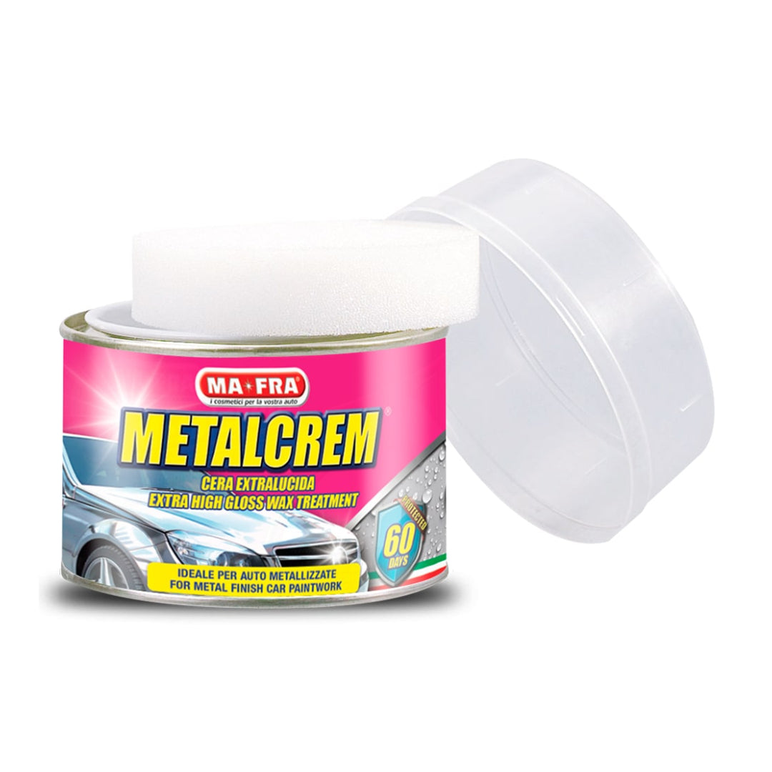 Cera Crema Extra brillante Para Autos Con Pintura Metalizada Mafra