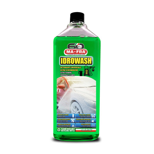 Shampoo Concentrado Espumoso Para Hidrolavadora Idrowash 1 Litro Mafra