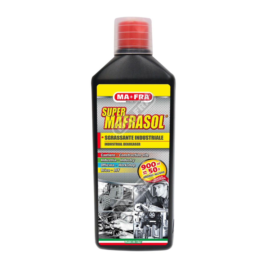 Desengrasante Industrial Cconcentrado Alto Rendimiento SuperMafrasol 900 ML Mafra
