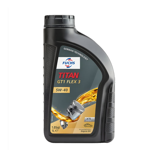 Aceite Lubricante Motor Gt1 Flex 3 5w40 1 Litro Sintético Alemán