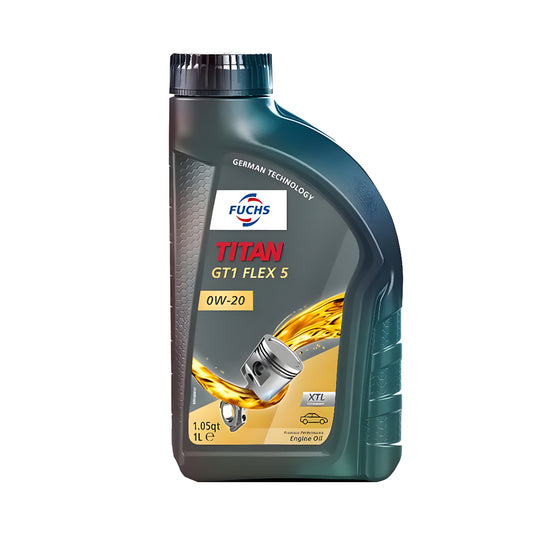 Aceite Lubricante Motor Gt1 Flex5 0w20 1 Litro Sintético Alemán