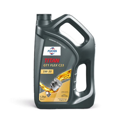 Aceite Lubricante Motor Fuchs Gt1 Flex C23 5w30 5 Litros Sintético Alemán