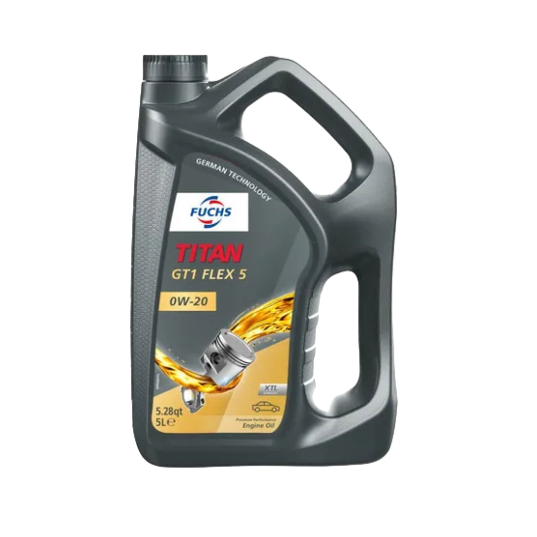 Aceite Lubricante Motor Gt1 Flex 5 0w20 5 Litros Sintético Alemán